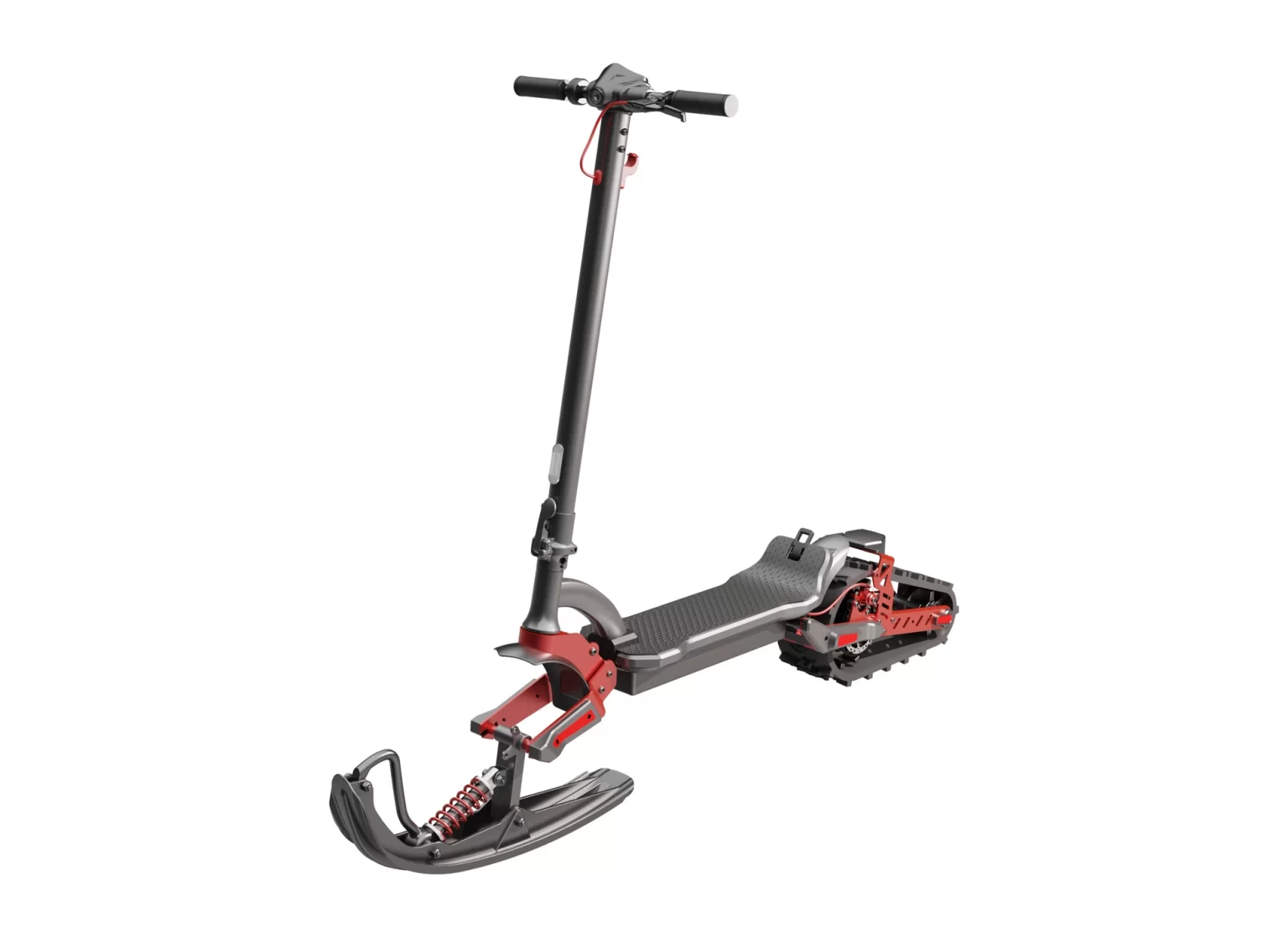 Glarewheel ES-S15 – All Terrain Electric Scooter with Ski Convert Kit