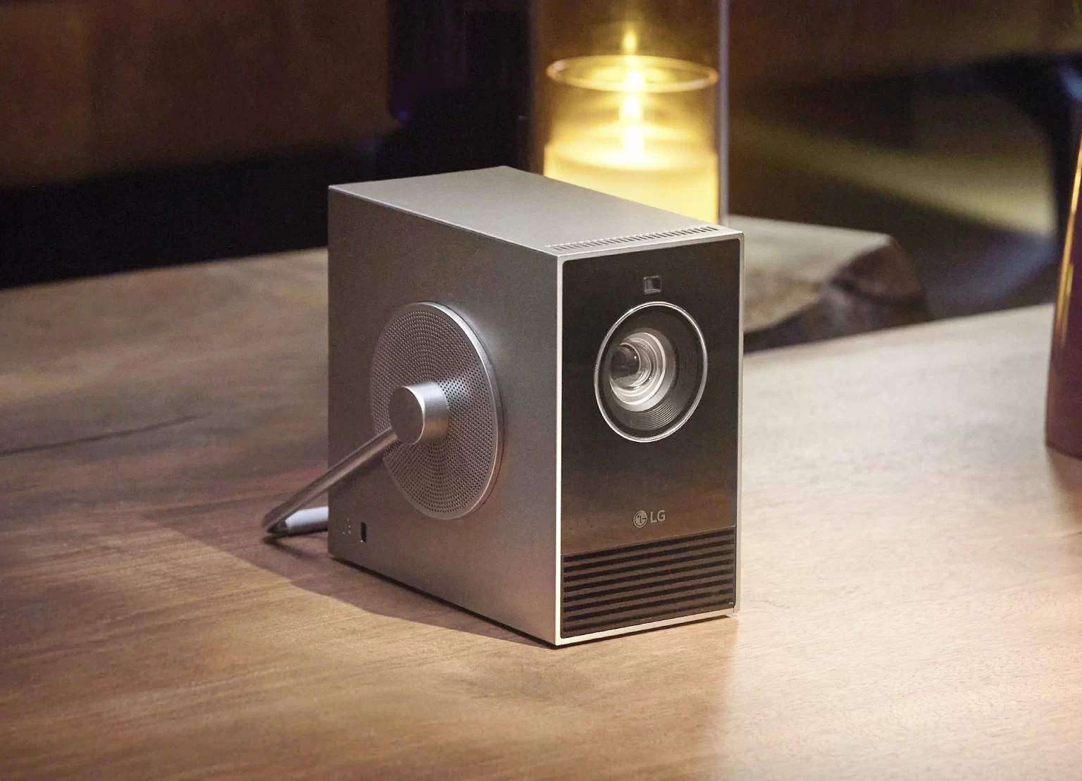 LG CineBeam Q 4K UHD Laser Projector for Stunning Home Cinema