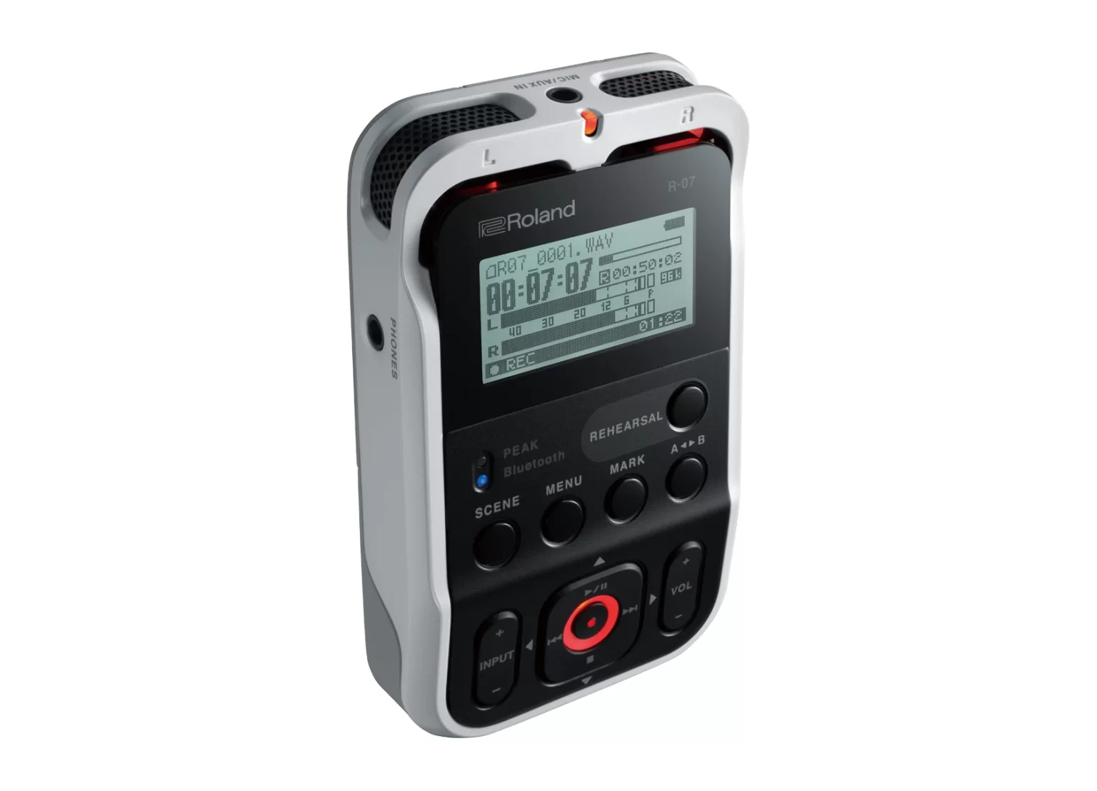 Roland R-07 High-Res Audio Recorder – Pro, Stylish and Portable