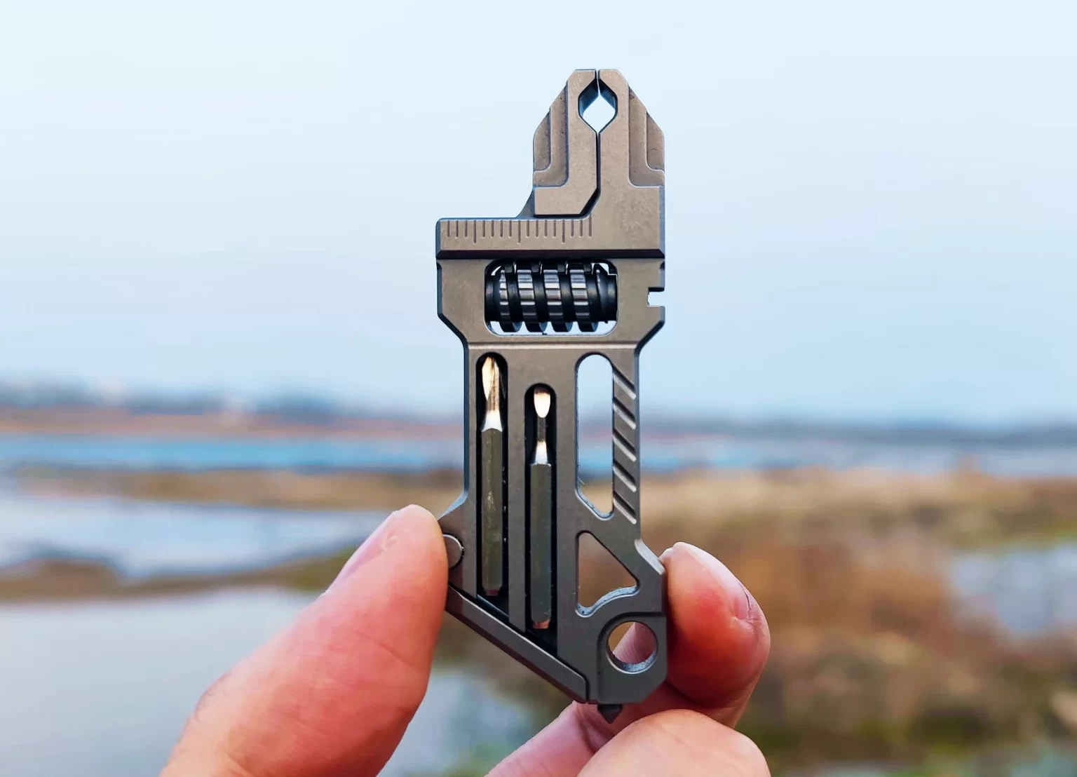 Ti EDC Wrench – Versatile Grade 5 Titanium Pocket Tool for Everyday Carry