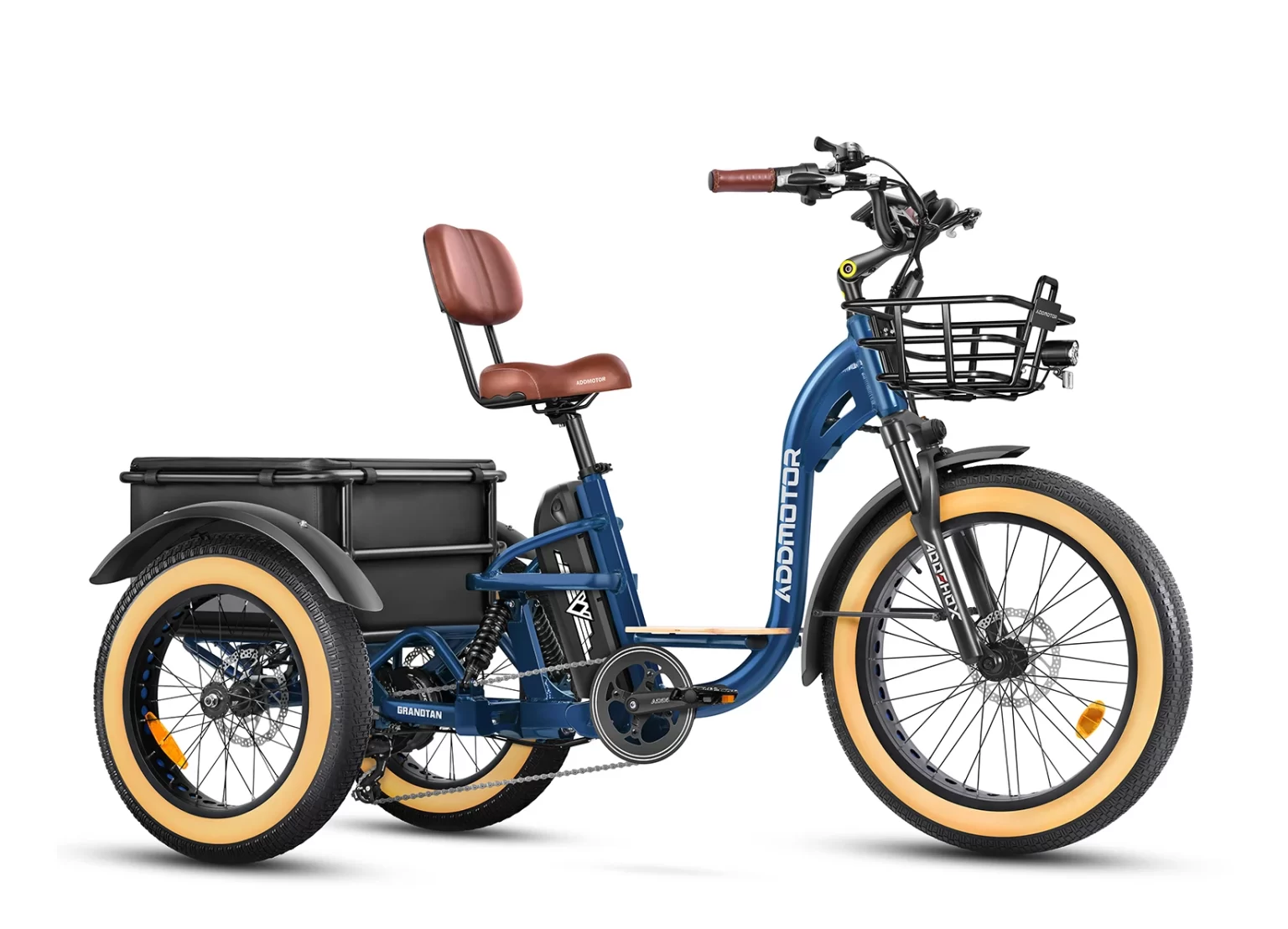 Discover Comfort and Stability with the GRANDTAN X E-Tricycle