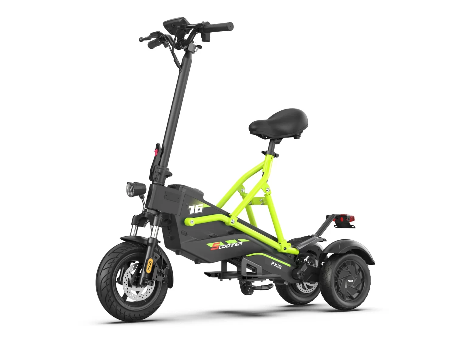 PXID 500W Dual Motor Electric Scooter – Ultimate Off-Road Performance