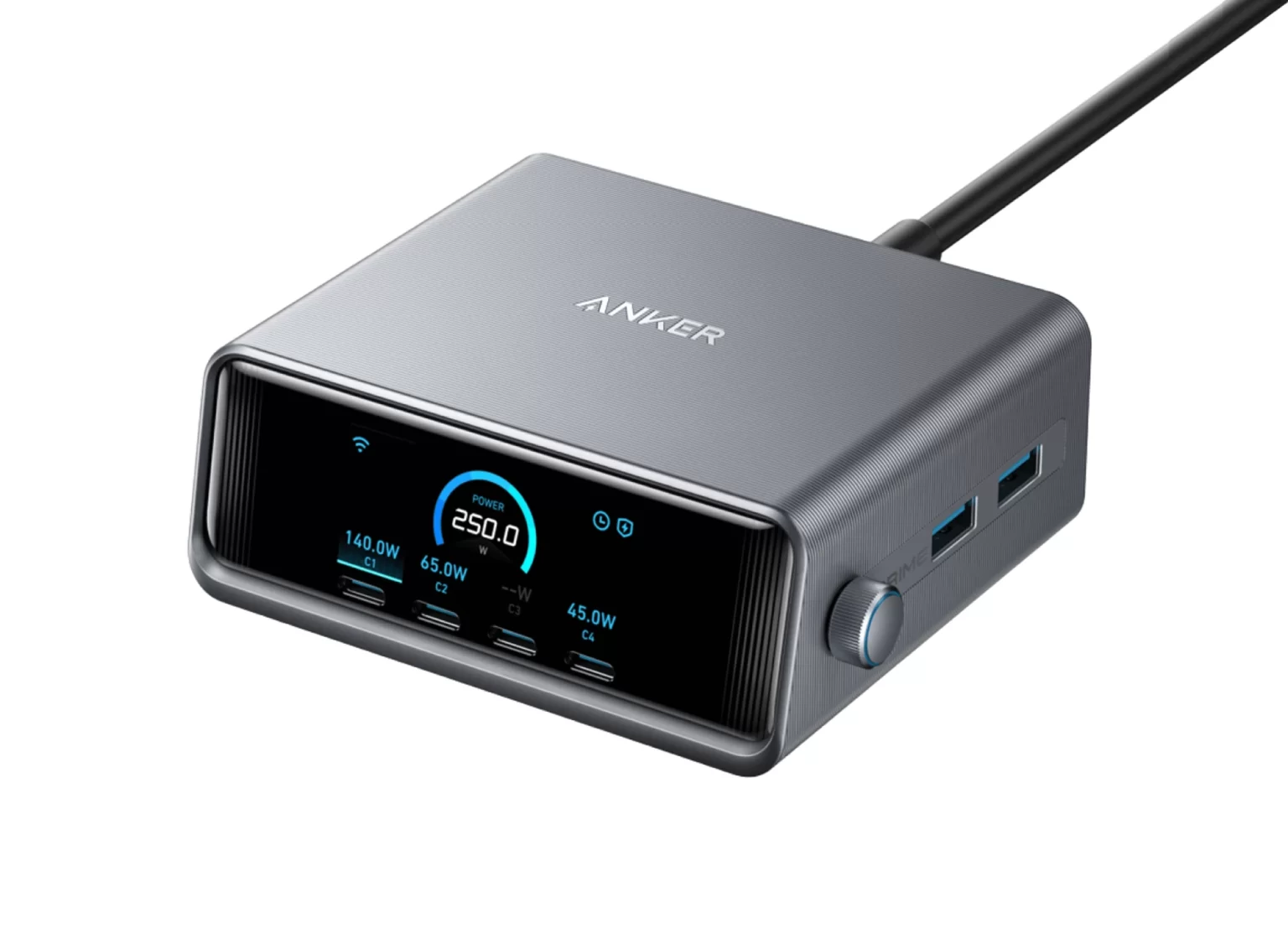 Anker Prime 250W GaNPrime Charger – Fast, Smart Power Solution