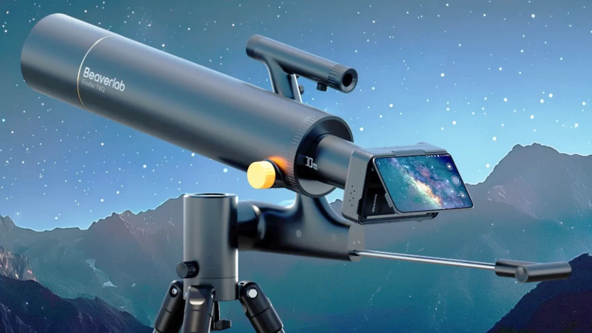 Finder TW2 – AI-Enhanced 4K Astrophotography Telescope for Stargazing