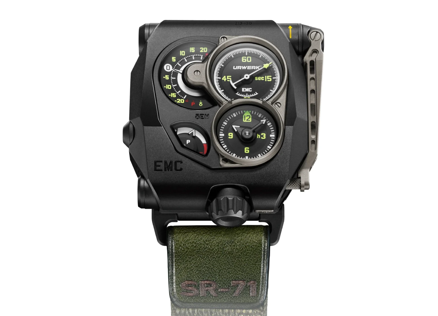 URWERK EMC – Interactive Mechanical Watch with User-Controlled Precision