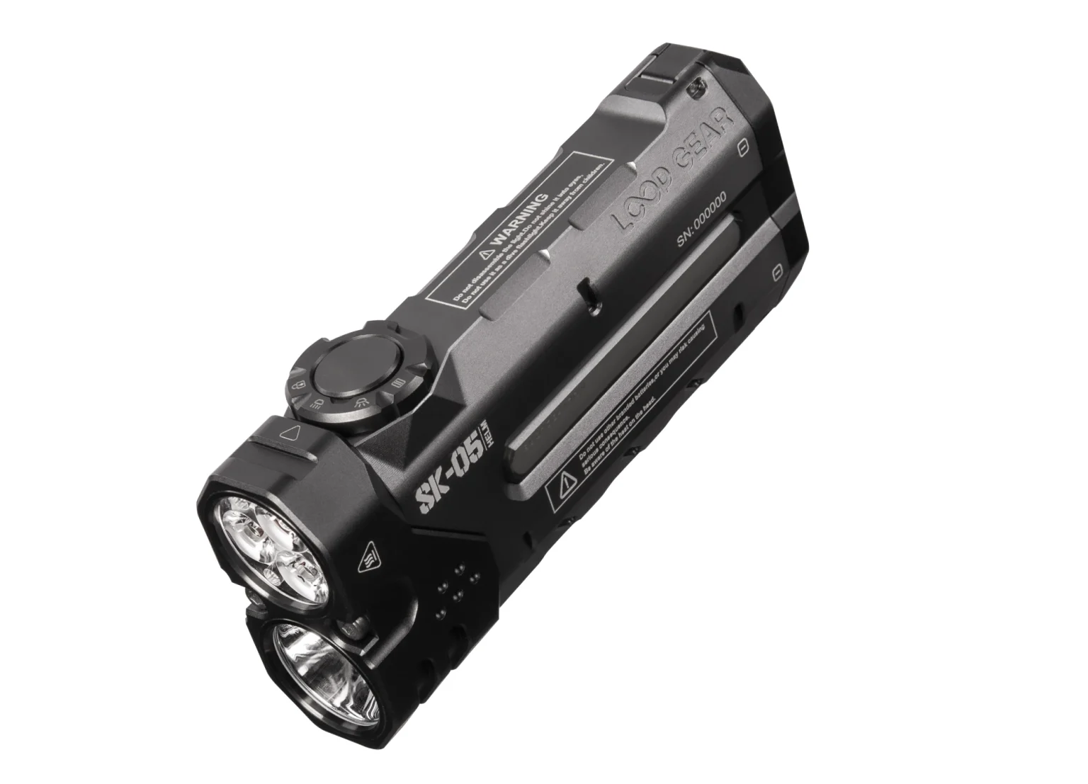 LOOP GEAR SK05 Series – Compact EDC Flashlight with Multi-Function