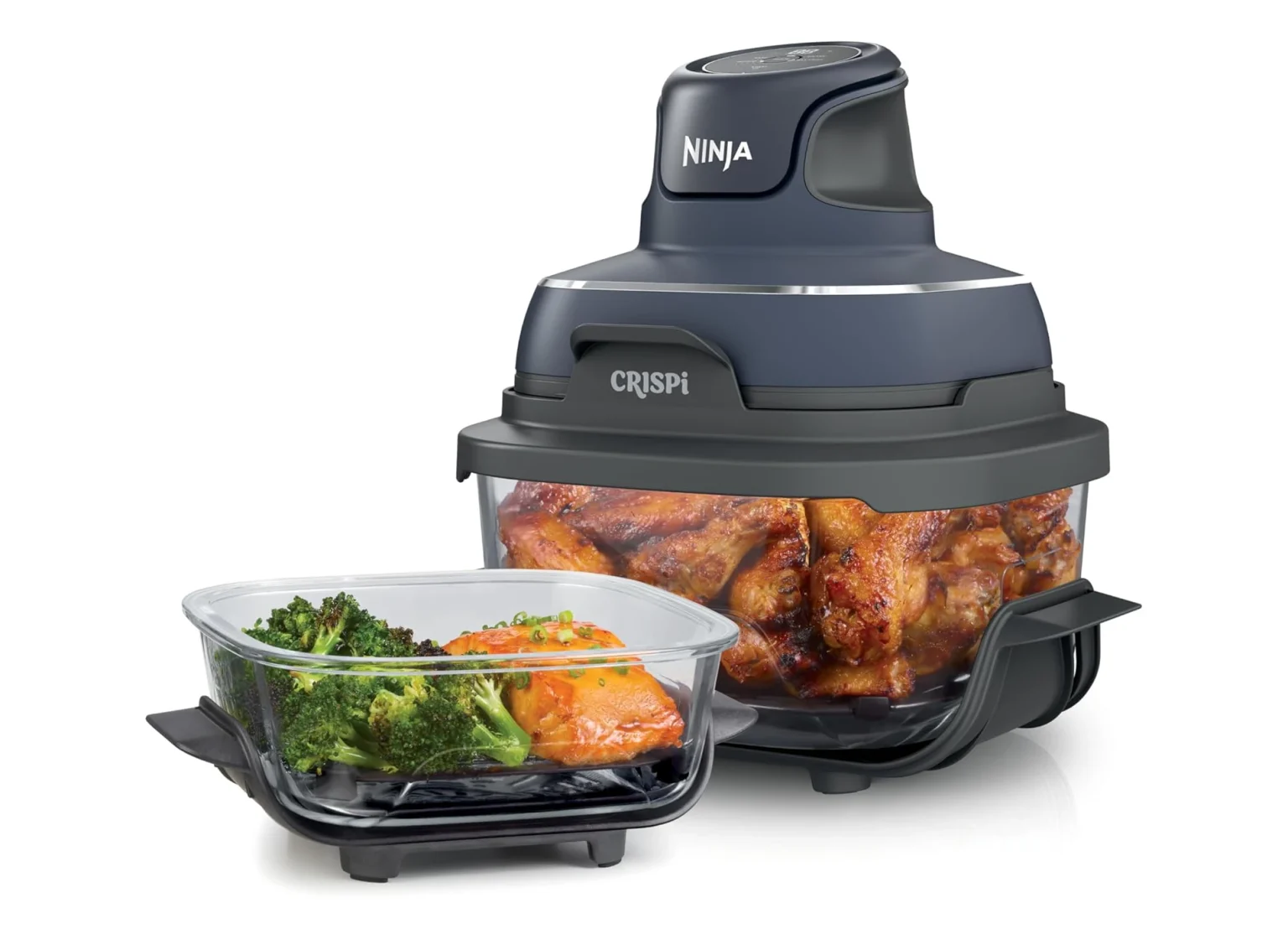 Ninja Crispi Cooking System: 4-in-1 Portable Air Fryer – Quick & Versatile