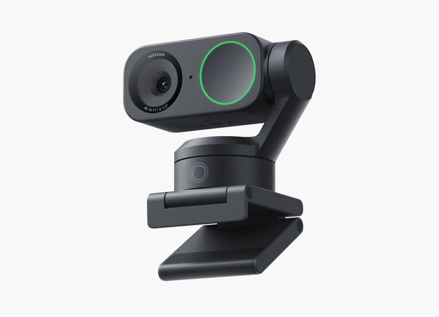 Insta360 Link 2 Webcam : Tracking with Physical Gimbal 4K AI & Pro Audio