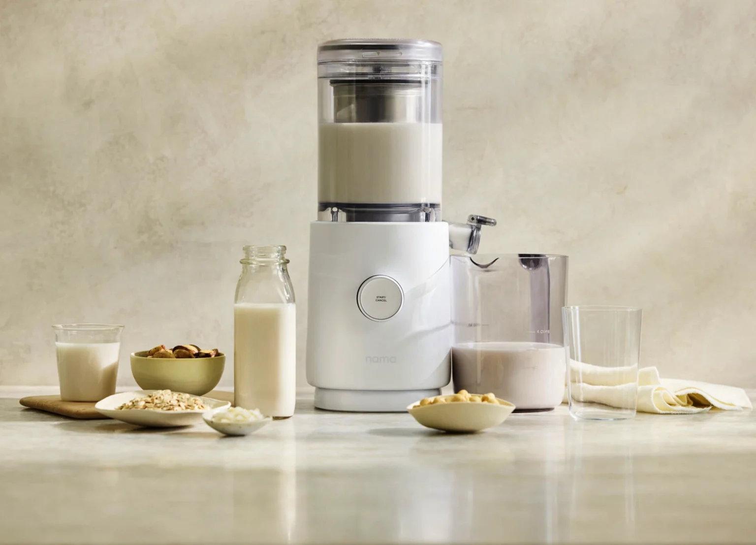 Nama M1 Plant Milk Maker: Fresh, Barista-Quality Nut, Grain & Seed Milks